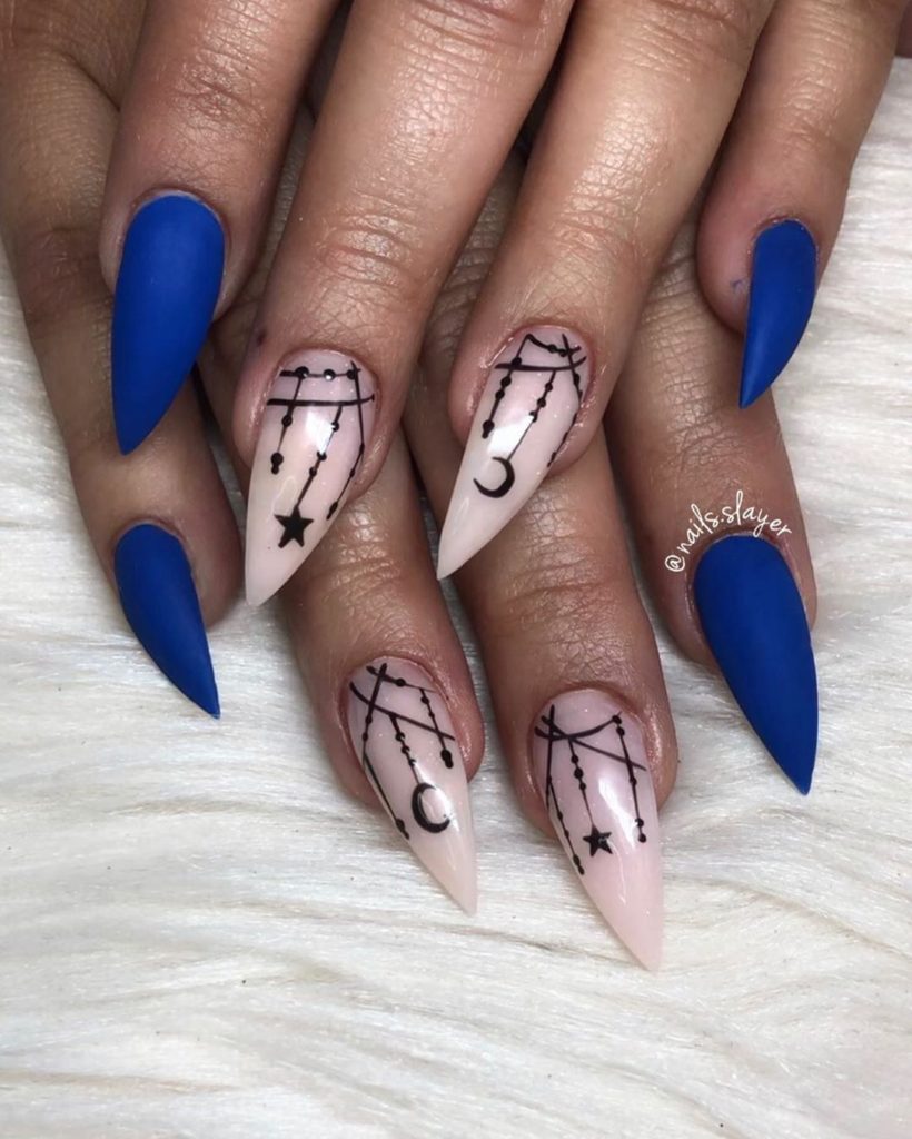 [UPDATED] 45+ Detailed Astrology Nails Designs