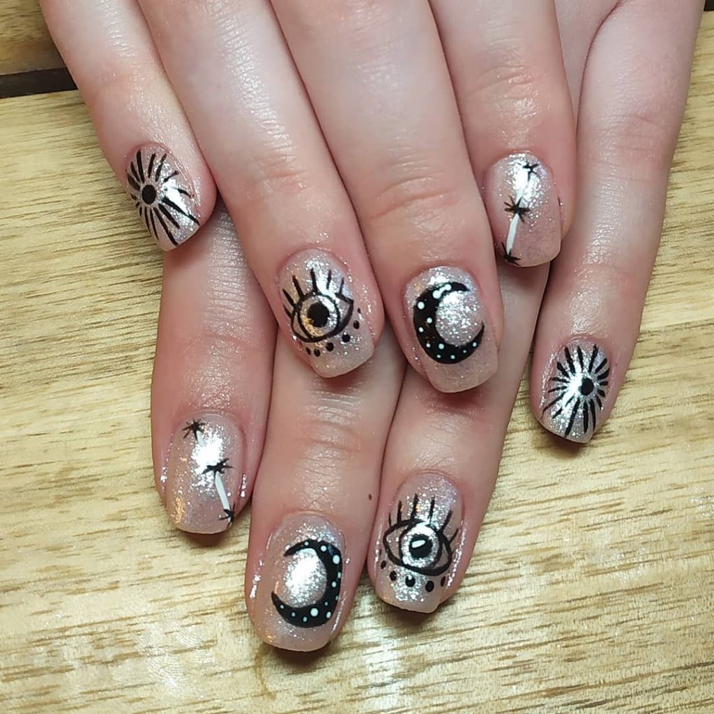 [UPDATED] 45+ Detailed Astrology Nails Designs