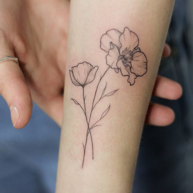 40+ Popular Poppy Tattoos (December 2020)